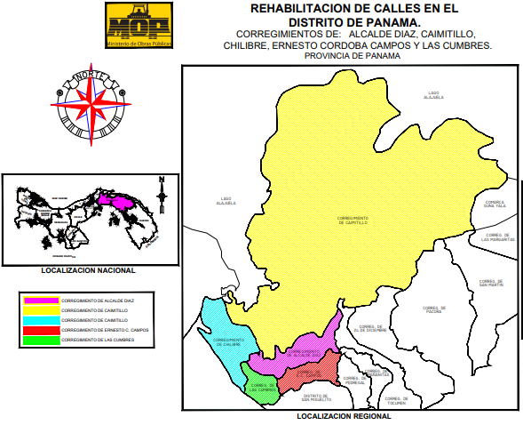 mapa panama norte mop